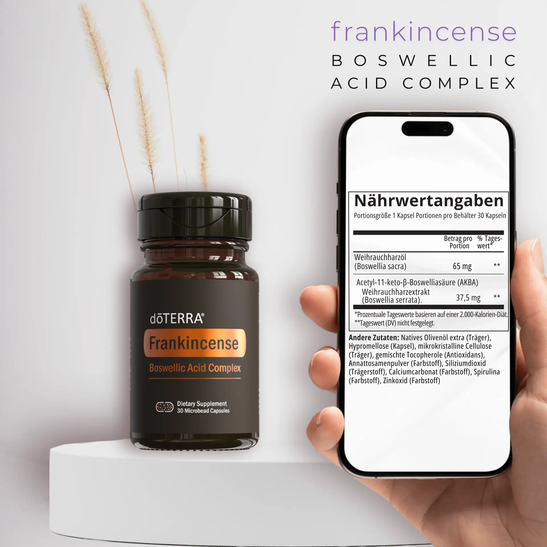 dōTERRA Frankincense Boswellic Acid Complex