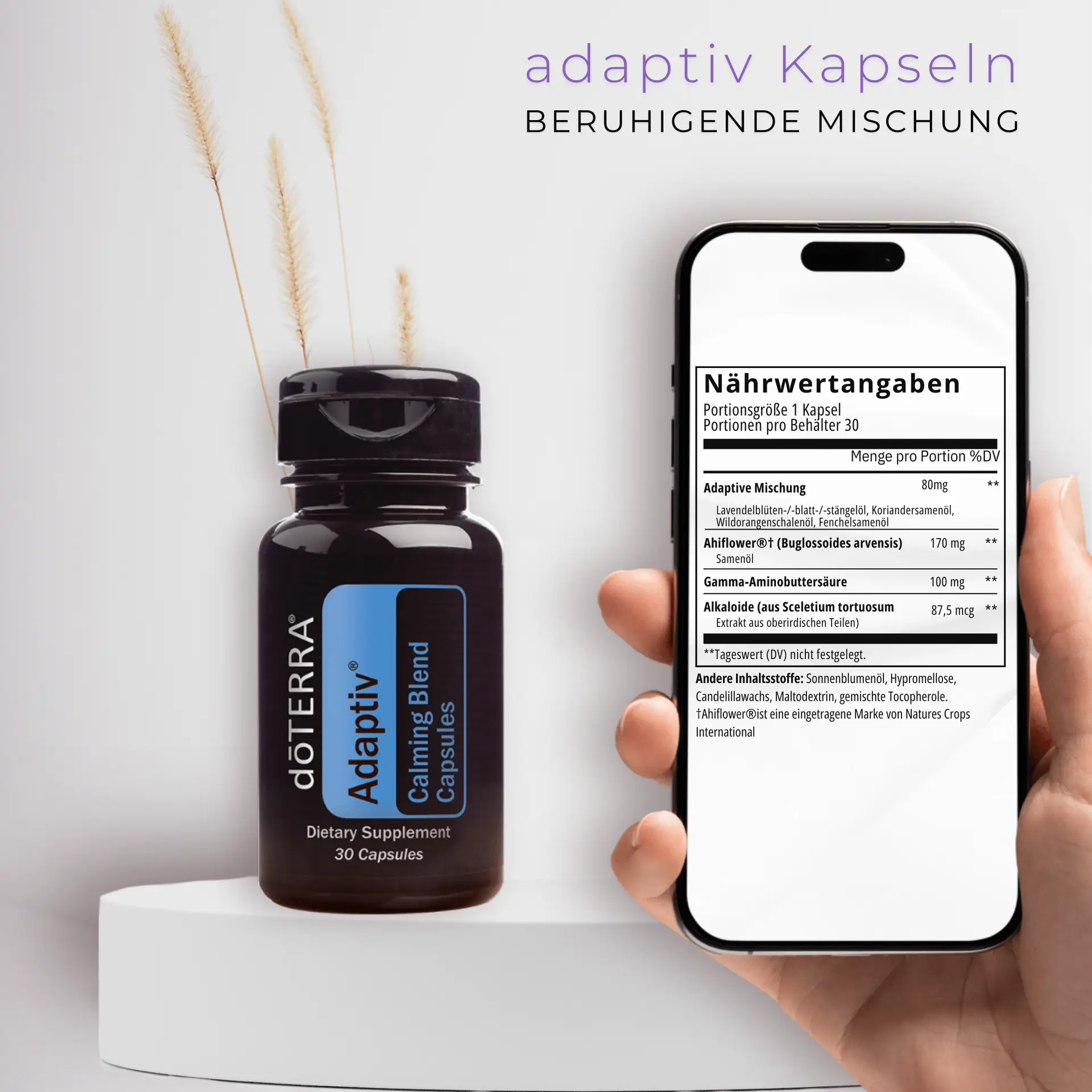 dōTERRA Adaptiv Beruhigende Mischung Kapseln