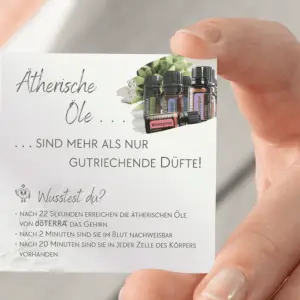 Öl-Infokärtchen