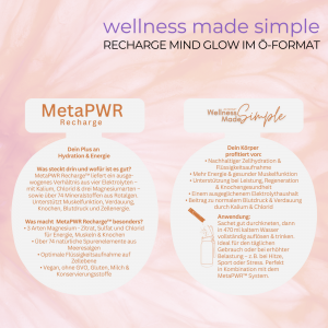 MetaPWR Recharge Mind Glow im Ō-Format
