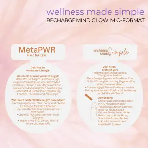 MetaPWR Recharge Mind Glow im Ō-Format
