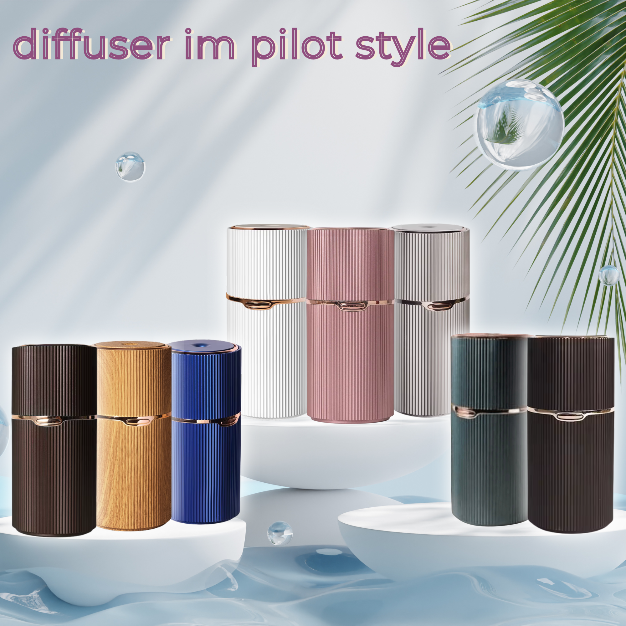 Ultraschall-Diffuser im Pilot Style