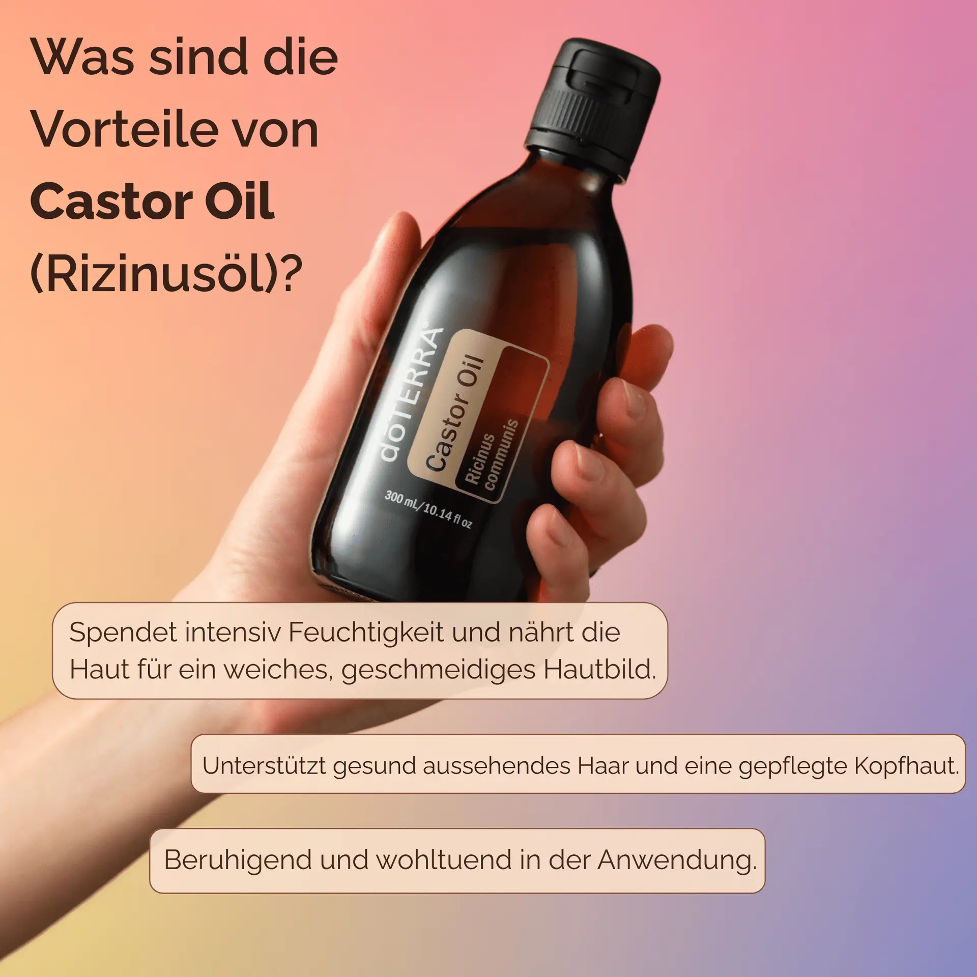 dōTERRA Castor Oil – Reines, kaltgepresstes Rizinusöl – Bild 2