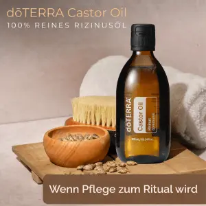 dōTERRA Castor Oil – Reines, kaltgepresstes Rizinusöl