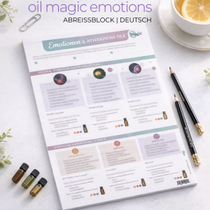 Oil Magic Emotionen & ätherische Öle - Abreißblock