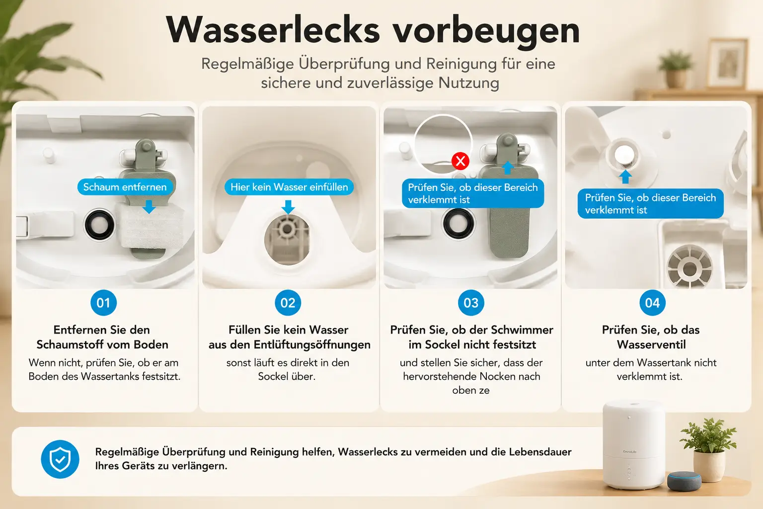 Smart Luftbefeuchter & Aroma Diffuser 3L – App- & Sprachsteuerung – Bild 8