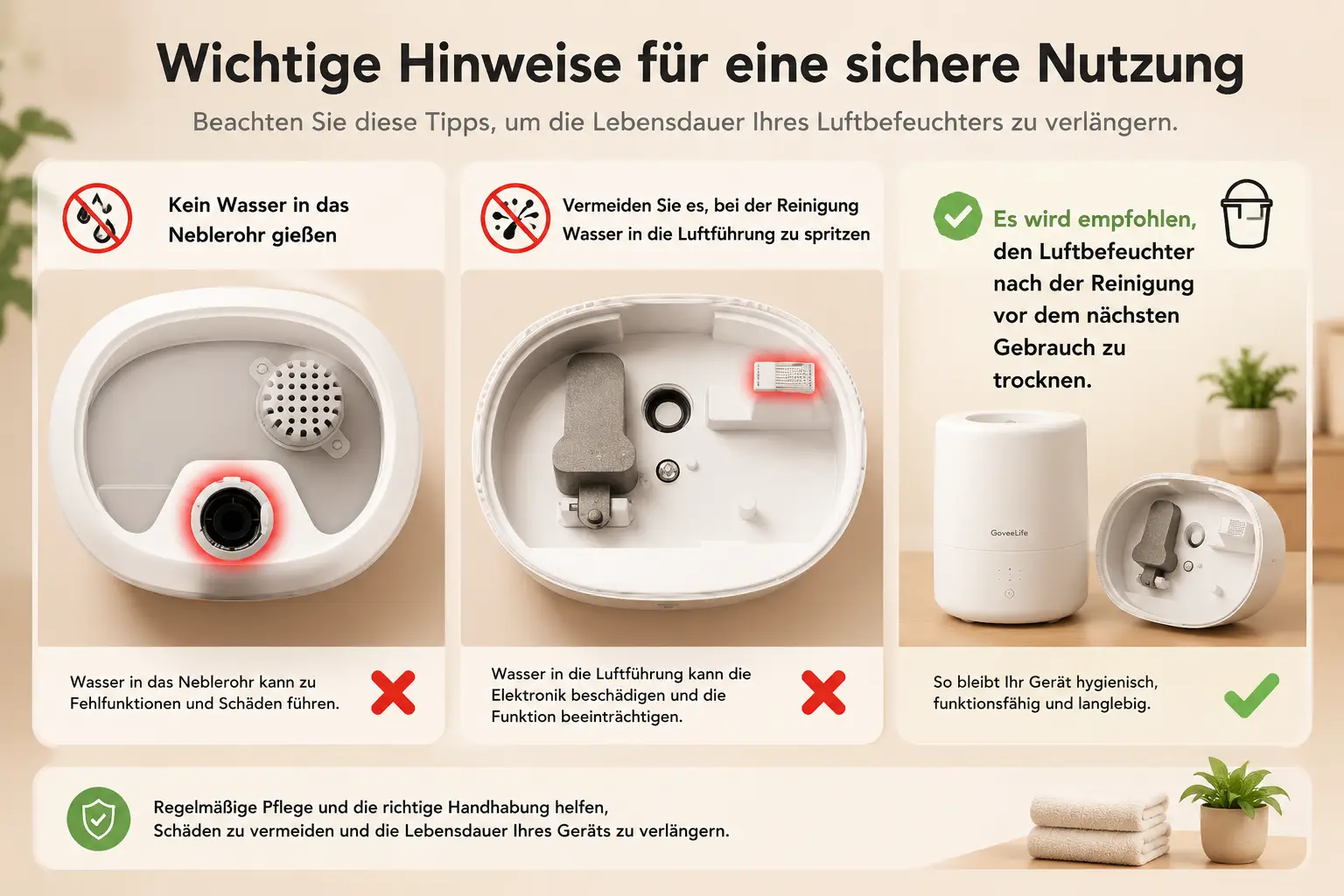 Smart Luftbefeuchter & Aroma Diffuser 3L – App- & Sprachsteuerung – Bild 9
